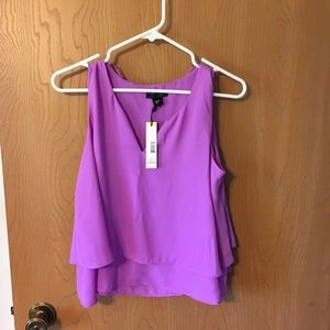 NWT! Woman’s tiered sleeveless blouse tank top